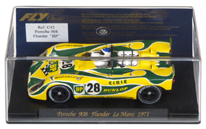 Fly C42 Porsche 908 Flunder - #28 BP/Sonauto Porsche. DNF, Le Mans 24 Hours 1971. Claude Ballot-Léna / Guy Chasseuil - 12