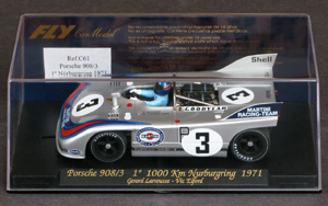 Fly C61 Porsche 908/3 - #3 Martini Racing Team. Winner, 1000km Nürburgring 1971. Gérard Larrousse / Vic Elford - 12