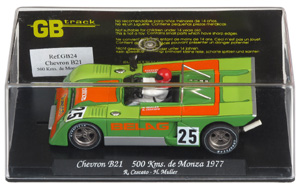 Fly GB-Track GB24 Chevron B21 - #25 Belag. DNS, Monza 500 Kilometres 1977. Rodolfo Cescato / Herbert Müller - 12