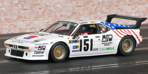 Flyslot 051101 BMW M1 - #151 MSW Motor Sport Wheels. 15th place, Le Mans 24 hours 1985. Edgar Dören / Martin Birrane / Jean-Paul Libert - 01