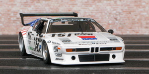 Flyslot 051101 BMW M1 - #151 MSW Motor Sport Wheels. 15th place, Le Mans 24 hours 1985. Edgar Dören / Martin Birrane / Jean-Paul Libert - 03