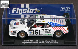 Flyslot 051101 BMW M1 - #151 MSW Motor Sport Wheels. 15th place, Le Mans 24 hours 1985. Edgar Dören / Martin Birrane / Jean-Paul Libert - 12