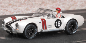 MRRC MC-9912 Shelby Cobra 427 - #18 white. Sportscar Vintage Racing Association - 01