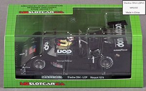 MRSLOTCAR.CA MR1032 Shadow DN4 - #1 UOP. Phoenix Racing Organizations Inc. 2nd, Can-Am Mosport 1974. George Follmer - 06