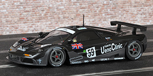 MRSLOTCAR.CA MR1046 McLaren F1 GTR - #59 Ueno Clinic. Kokusai Aihatsu Racing. Winner, Le Mans 24 Hours 1995. Yannick Dalmas / Masanori Sekiya / J.J. Lehto - 01