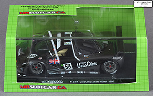 MRSLOTCAR.CA MR1046 McLaren F1 GTR - #59 Ueno Clinic. Kokusai Aihatsu Racing. Winner, Le Mans 24 Hours 1995. Yannick Dalmas / Masanori Sekiya / J.J. Lehto - 06