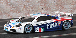 MRSLOTCAR.CA MR1047 McLaren F1 GTR - No39 Fina. Bigazzi Team SRL. 8th place, Le Mans 24 Hours 1996. Johnny Cecotto / Danny Sullivan / Nelson Piquet - 01