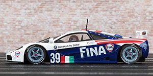 MRSLOTCAR.CA MR1047 McLaren F1 GTR - No39 Fina. Bigazzi Team SRL. 8th place, Le Mans 24 Hours 1996. Johnny Cecotto / Danny Sullivan / Nelson Piquet - 03