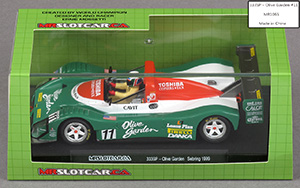 MRSLOTCAR.CA MR1065 Ferrari 333 SP - #11 Olive Garden. Doyle-Risi Racing. DNF, Sebring 12 Hours 1999. Max Angelelli / Didier de Radigues / Anthony Lazzaro - 06