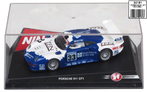 Ninco 50241 Porsche 911 GT1. No.33 Hutchinson/TFN. Schübel Engineering, 5th place, Le Mans 24 Hours 1997. Armin Hahne / Pedro Lamy / Patrice Goueslard - 12