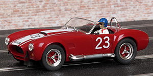 Ninco 50196 AC Cobra - No.23 Jack Sears. 4th place, Tourist Trophy, Goodwood 1964. Round 13, World Sportscar Championship - 01