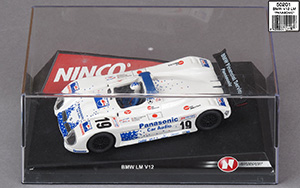 Ninco 50201 BMW V12 LM - #19 Panasonic/Pepsi. Team Goh: DNF, Le Mans 24 Hours 1999. Hiroki Katou / Akihiko Nakaya / Hiro Matsushita - 06