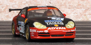 Ninco 50241 Porsche 911 GT3 R. #73 Team Taisan Advan. 16th place, Le Mans 24hrs 2000. Hideo Fukuyama / Bruno Lambert / Atsushi Yogou - 03