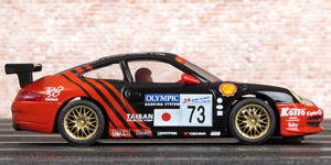 Ninco 50241 Porsche 911 GT3 R. #73 Team Taisan Advan. 16th place, Le Mans 24hrs 2000. Hideo Fukuyama / Bruno Lambert / Atsushi Yogou - 05