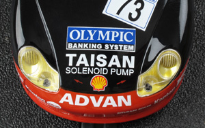 Ninco 50241 Porsche 911 GT3 R. #73 Team Taisan Advan. 16th place, Le Mans 24hrs 2000. Hideo Fukuyama / Bruno Lambert / Atsushi Yogou - 09