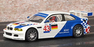 Ninco 50271 BMW M3 GTR - #43 BMW Motorsport Team Schnitzer, European Le Mans Series 2001. Fredrik Ekblom / Dirk Müller - 01