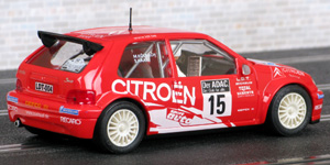 Ninco 50284 Citroën Saxo Super 1600 - #15. 4th place, ADAC Rallye Oberland 2002. Sven Haaf / Michael Kölbach - 02