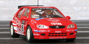 Ninco 50284 Citroën Saxo Super 1600 - #15. 4th place, ADAC Rallye Oberland 2002. Sven Haaf / Michael Kölbach - 03