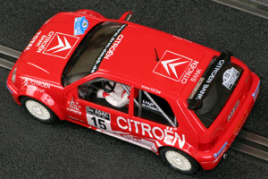Ninco 50284 Citroën Saxo Super 1600 - #15. 4th place, ADAC Rallye Oberland 2002. Sven Haaf / Michael Kölbach - 08