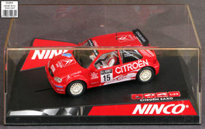 Ninco 50284 Citroën Saxo Super 1600 - #15. 4th place, ADAC Rallye Oberland 2002. Sven Haaf / Michael Kölbach - 12