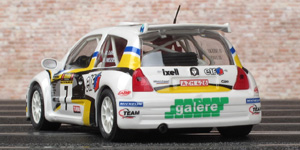 Ninco 50300 Renault Clio Super 1600 - #7 Elf. 5th place, Rallye de Wallonie 2002. David Loix / Davie Meert - 04