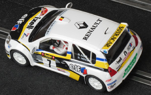 Ninco 50300 Renault Clio Super 1600 - #7 Elf. 5th place, Rallye de Wallonie 2002. David Loix / Davie Meert - 08