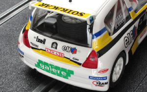 Ninco 50300 Renault Clio Super 1600 - #7 Elf. 5th place, Rallye de Wallonie 2002. David Loix / Davie Meert - 09