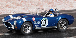 Ninco 50303 AC Cobra - No.63 Le Mans Classic 2002. Blue with white stripe - 01