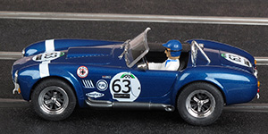 Ninco 50303 AC Cobra - No.63 Le Mans Classic 2002. Blue with white stripe - 03