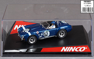 Ninco 50303 AC Cobra - No.63 Le Mans Classic 2002. Blue with white stripe - 06