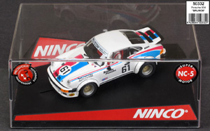 Ninco 50332 Porsche 934 - #61 Brumos Porsche/MITCOM. 10th place, Daytona 24 Hours 1977. Peter Gregg / Jim Busby - 12