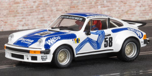 Ninco 50334 Porsche 934 - #58 Burton/Webo. 7th place, Le Mans 24 Hours 1977. Porsche Kremer Racing; Bob Wollek / "Steve" / Philippe Gurdjian - 01