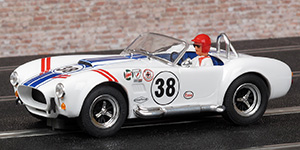 Ninco 50352 AC Cobra - No.38 "White Racing". White with blue and red stripes - 01