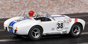 Ninco 50352 AC Cobra - No.38 "White Racing". White with blue and red stripes - 02