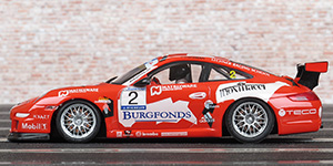 Ninco 50468 Porsche 997 GT3 - #2 Burgfonds. Lechner Racing School Team: Porsche Supercup 2006. Patrick Huisman - 03