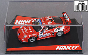 Ninco 50468 Porsche 997 GT3 - #2 Burgfonds. Lechner Racing School Team: Porsche Supercup 2006. Patrick Huisman - 06