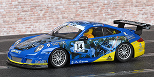 Ninco 50486 Porsche 997 GT3 - #14 Hublot. MRS Team: Porsche Supercup 2007. Olivier Maximin - 01