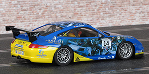 Ninco 50486 Porsche 997 GT3 - #14 Hublot. MRS Team: Porsche Supercup 2007. Olivier Maximin - 02