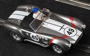 Ninco 50503 AC Cobra - No.49 Thames Ditton. Grey with white and red stripes - 04