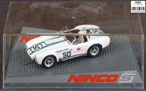 Ninco 50585 AC (Shelby) Cobra - #50 Comstock Racing Team, Ken Miles. 7th overall, 2nd in GT class, 1963 Pepsi-Cola Canadian Grand Prix, Mosport Park (Canadian Sports Car Championship) - 12