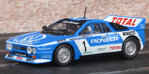 Ninco 50614 Lancia 037 - No.1 Pioneer/Total. Winner, Criterium des Cevennes 1983. Jean-Claude Andruet / Martine Rick - 01