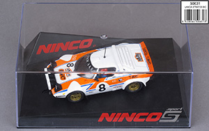 Ninco 50631 Lancia Stratos HF - #8 BiC. 6th place, Acropolis Rally 1978. Tasos "Siroco" Livieratos / Makrinos Manólis - 06