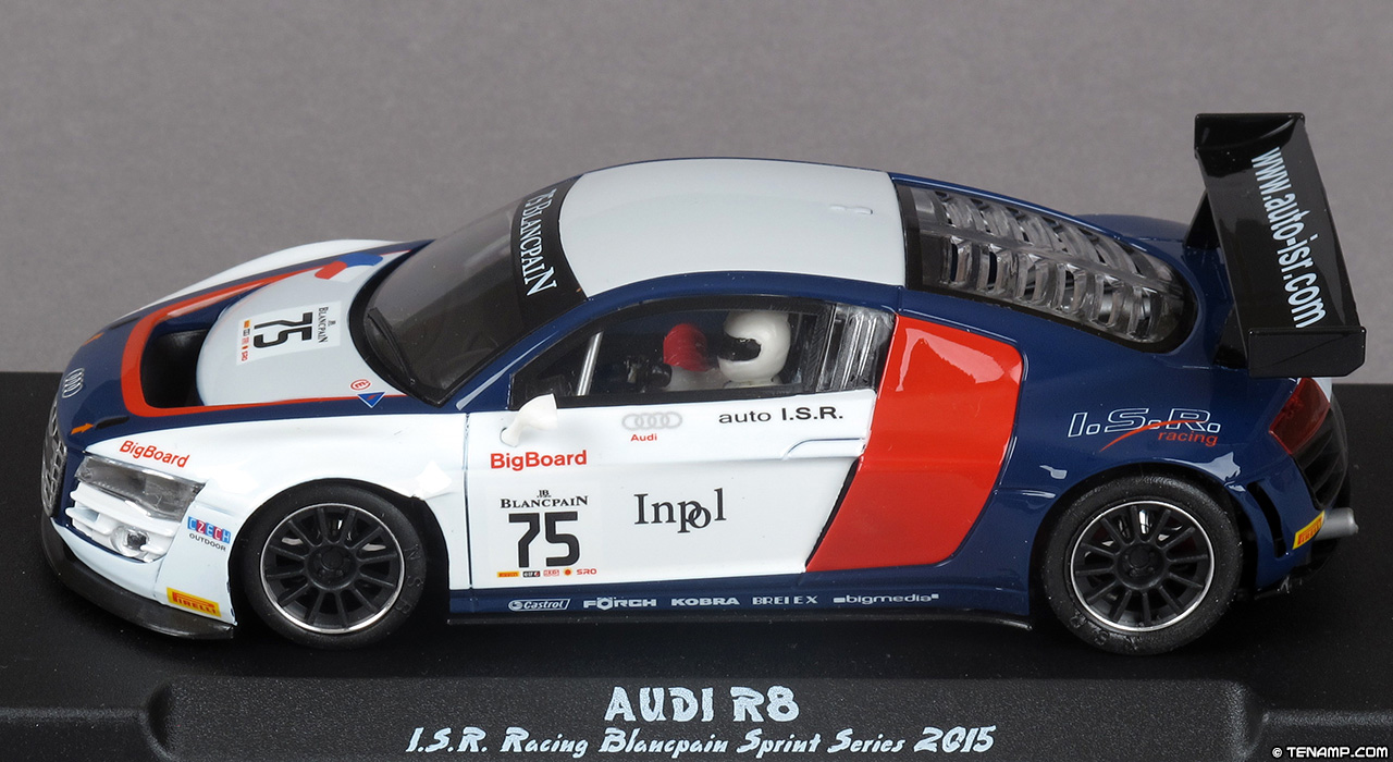 NSR 0029 Audi R8 LMS - No75 I.S.R Racing. Blancpain Sprint Series 2015. I.S.R: Marco Bonanomi / Filip Salaquarda