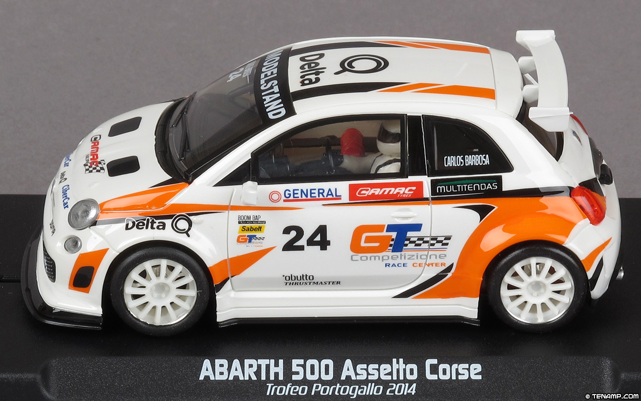 NSR 0067 Fiat Abarth 500 - #24 Delta. Trofeo Abarth Europe. Vila Real 2014. Carlos Barbosa