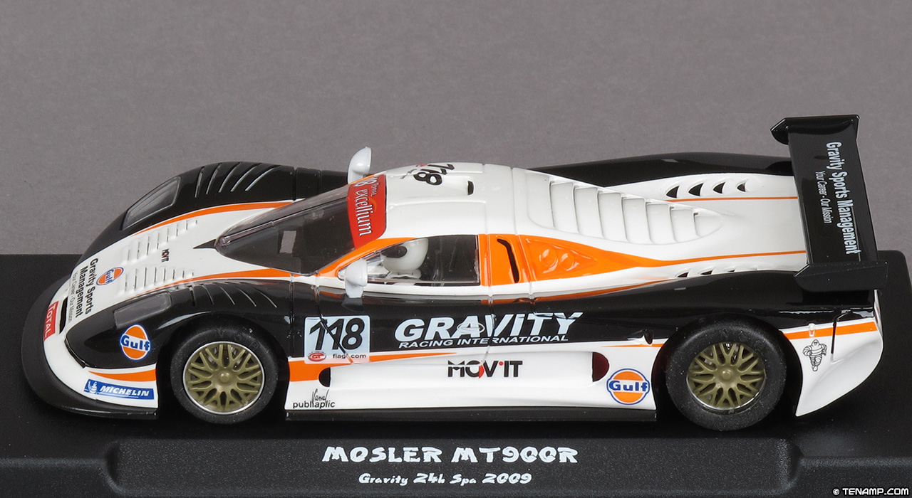 NSR 0071 Mosler MT900R - No.118 Gravity Racing International. DNF, Spa 24 Hours 2009. Vincent Radermecker / Ho-Pin Tung / Loris de Sordi / Jacques Villeneuve