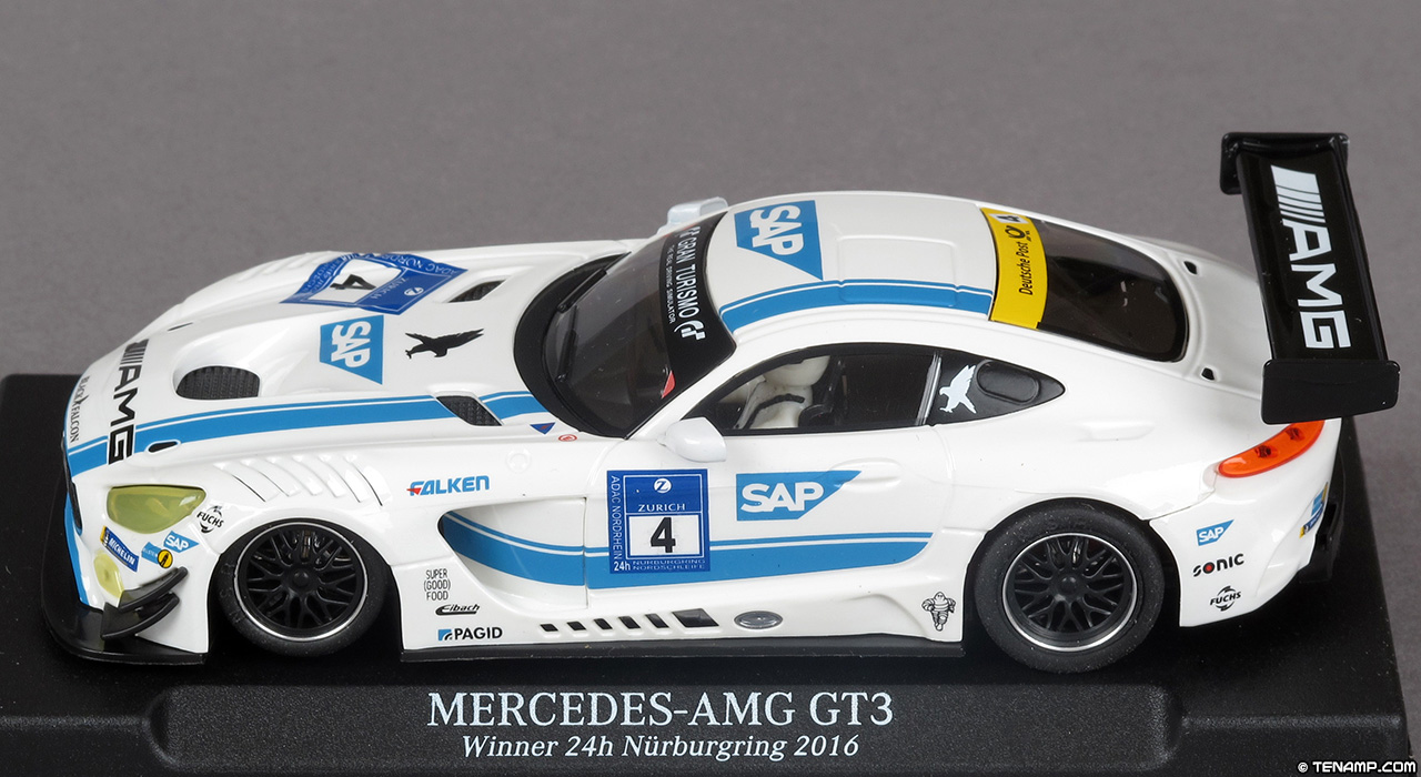 NSR 0122 Mercedes-AMG GT3 - No4 SAP. Winner, Nürburgring 24 Hours 2016. AMG-Team Black Falcon: Bernd Schneider / Adam Christodoulou / Maro Engel / Manuel Metzger