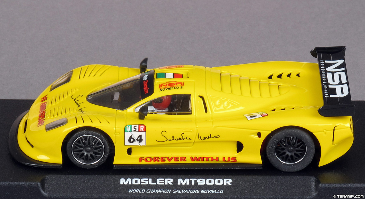 NSR 0128 Mosler MT900R - No.64 yellow Salvatore Noviello 7th Anniversary commemorative livery