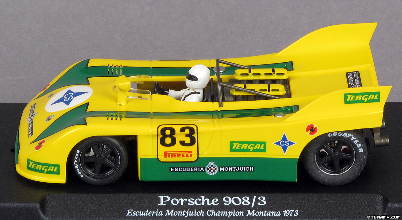 NSR 0129 Porsche 908/3 - No.83 Tergal/Escuderia Montjuich. Winner, Sports Car Class. European Hill Climb Championship 1973. Juan Fernandez