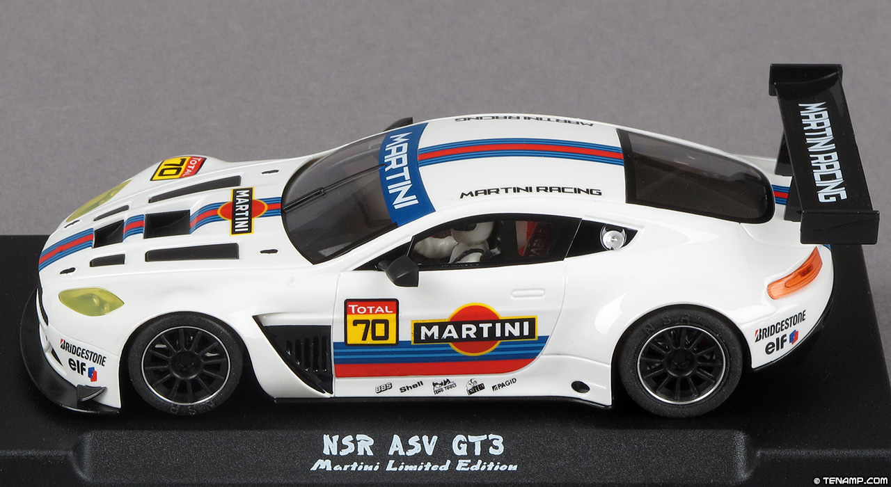 NSR 0170 ASV GT3 (Aston Martin Vantage GT3) - #70 Martini white. NSR fantasy livery