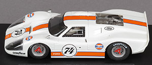 NSR 0174 Ford mk4 - No.74 White Gulf fantasy livery